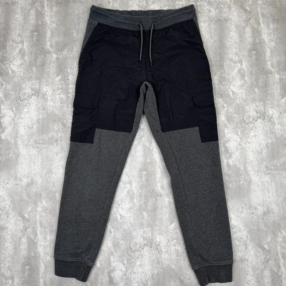 The North Face Joggers Mens Small Gray Alphabet City‎ Tech Fleece Cargo Outdoors